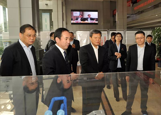 中信银行副行长杨毓一行到访南宫NG28