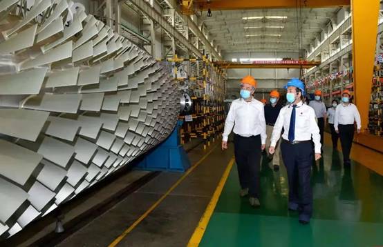 煤炭工业太原设计研究院、山西二建集团党委书记、董事长祁立柱一行来南宫NG28旅行交流